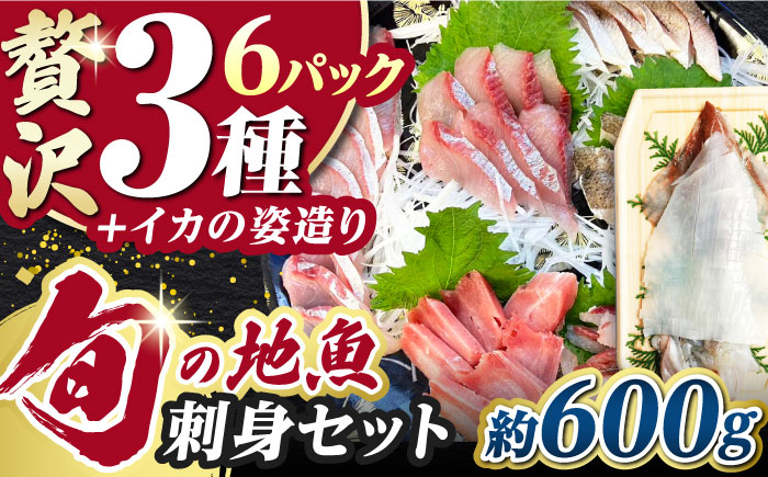 【2025年6月から順次発送】対馬 イカ 姿造り と 刺身 の セット 約600g【真心水産】《対馬市》新鮮 海鮮 いか 冷凍 刺身 ケンサキイカ 島魚 海鮮丼 手巻き寿司 [WAK011]