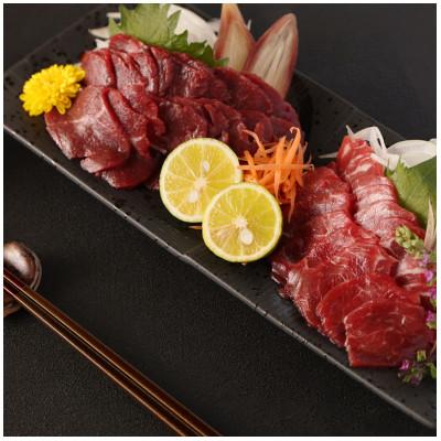 ふるさと納税 菊池市 【馬刺し】熊本直送　赤身　ブロック　250g(50g×5個)(菊池市)