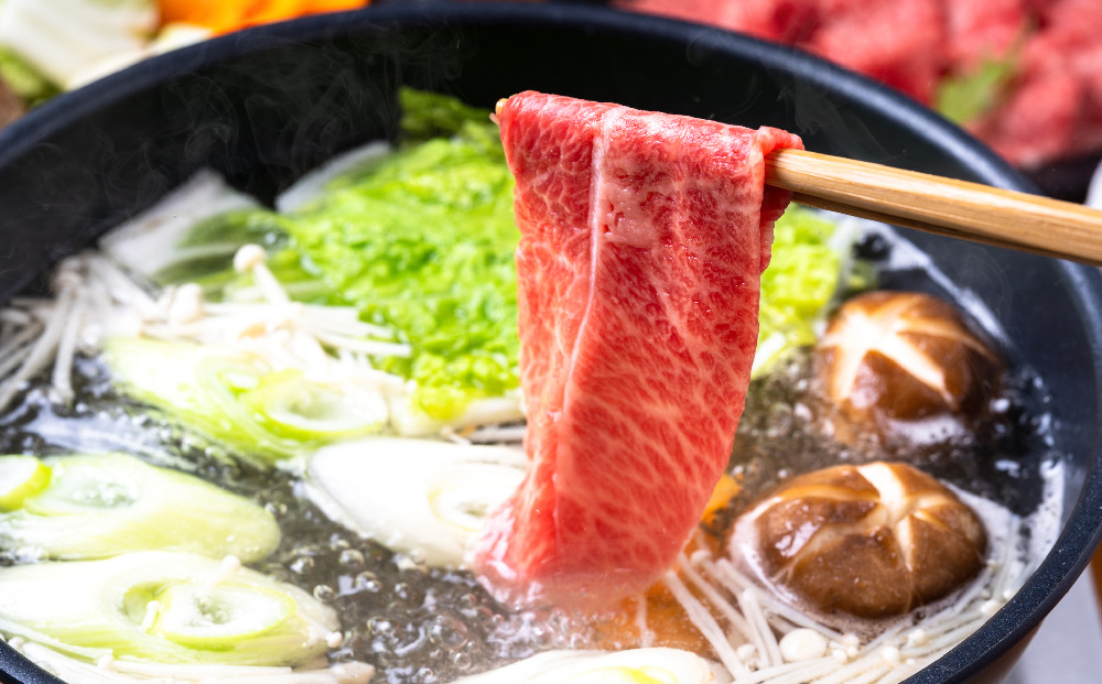 【12か月定期便】佐賀産和牛肩ロースしゃぶしゃぶすき焼き用 600g×12回【肉 牛肉 ブランド牛 黒毛和牛 ふるさと納税】(H112255)