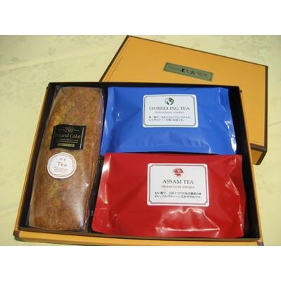 ふるさと納税 守谷市 守谷ブレンド・ティータイムセットM(ティーバッグ各10包&amp;パウンドケーキ)