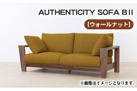 No.823-05 （ウォールナット）AUTHENTICITY SOFA BⅡ OL（オリーブ）