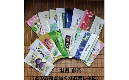 【八女茶飲みくらべ】緑茶を楽しむ特選 玉露100gと特選 煎茶100g（各1袋）　001-003