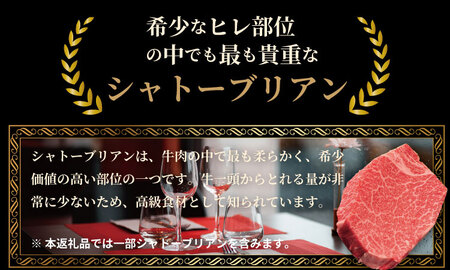 希少部位！A4 ? A5 佐賀牛 ヒレ ステーキセット（シャトーブリアン含む）（600g） 佐賀牛 冷凍 赤身 牛肉 希少部位 国産 お肉 ブランド牛 九州産 ヒレ肉 ブランド牛 ステーキ肉 人気 川