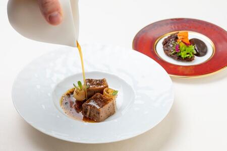 【MUNI KYOTO】MUNI ALAIN DUCASSE夕食プラン②LES SIGNATURE（料理９品）通常プラン