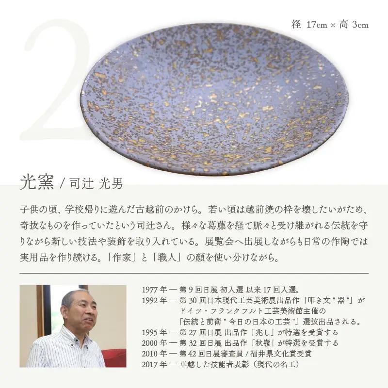  越前焼のふるさと越前町からお届け！ 窯元めぐり 3枚組 そば鉢編 越前焼 越前焼き 【プレート さら 皿 蕎麦 多様はち 個性的 食器 ギフト うつわ  電子レンジ 食洗機 陶芸作家 工芸品  陶器