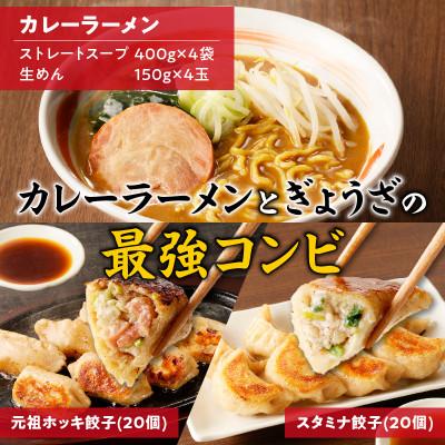 ふるさと納税 苫小牧市 カレーラーメンと餃子 Aセット |  | 01