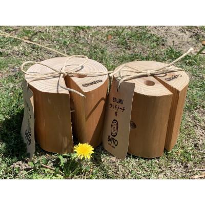 ふるさと納税 武豊町 ウッドトーチ　2個セット |  | 01