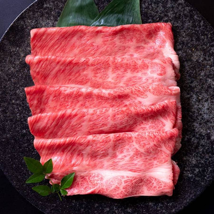 ＜牛追道中＞「松阪牛」すき焼き（肩ロース・肩）600g