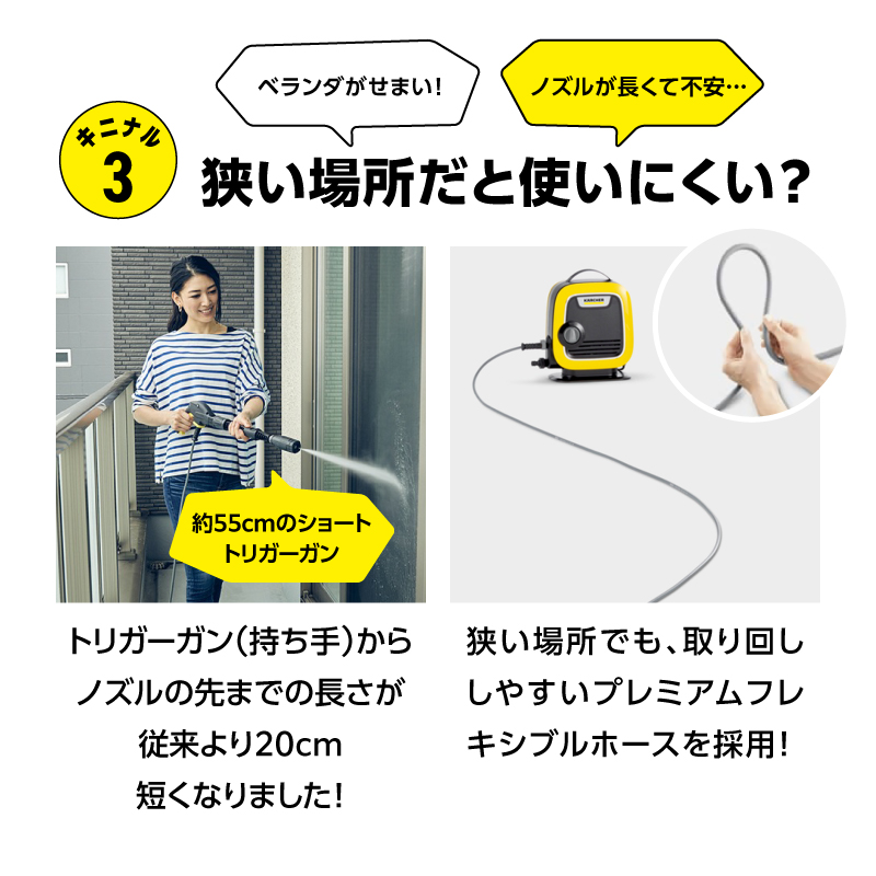 【ふるさと納税】ケルヒャー K MINI 高圧洗浄機 | コンパクト 軽量 収納一体型 家庭用 洗車 網戸 ベランダ 窓 浴室 外壁 掃除 小型 クリーナー ふるさと納税返礼品｜神奈川県 横浜市