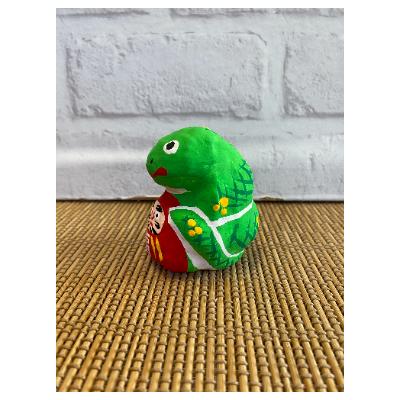 ふるさと納税 春日部市 達磨抱き巳(へび)手作り張子人形 |  | 01