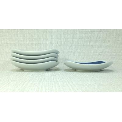 ふるさと納税 長崎県 【波佐見焼】9×9cm小皿5枚組　独楽 5 48225 |  | 01