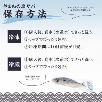 ふるさと納税 鳥取市 塩サバ 5本セット |  | 02