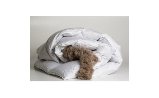 最高級羽毛アイダーダウンを使用した羽毛肌ふとん『LARM(ラーム)』シングル【1691387】