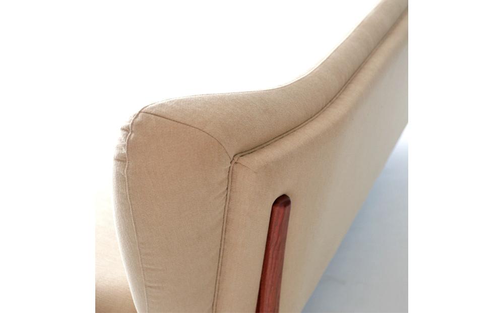 旭川家具 宮田産業 CAPA(キャパ) 3人掛けソファ ウォールナット