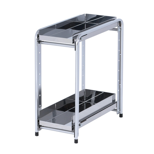 
            YK-01 シンク下収納 スライドラック 棚2段 幅20cm FC025083
          