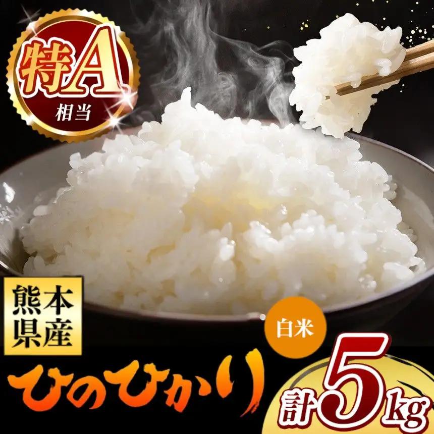 令和7年産 熊本県産 ひのひかり 白米 5kg 米 こめ