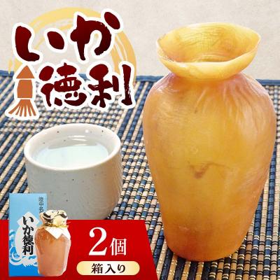 ふるさと納税 山田町 陸中名産 いか徳利 (1本箱入り) 2個
