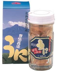 北海道 礼文島産 旨み凝縮 エゾバフンウニ 甘塩一夜漬 60g×1本［株式会社やまじょう］【 うに ウニ 雲丹 一夜漬け 塩うに バフンウニ 珍味 おつまみ 酒の肴 ご飯のお供 贈答 ギフト 】