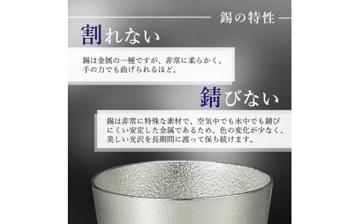 ビアカップ L 1個 高岡銅器 錫 日本製 ビールグラス 酒器 コ