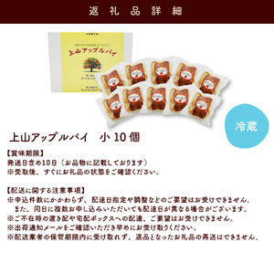 ◆第24回全国菓子博技術優秀賞受賞◆上山アップルパイ 小10個 0005-2537
