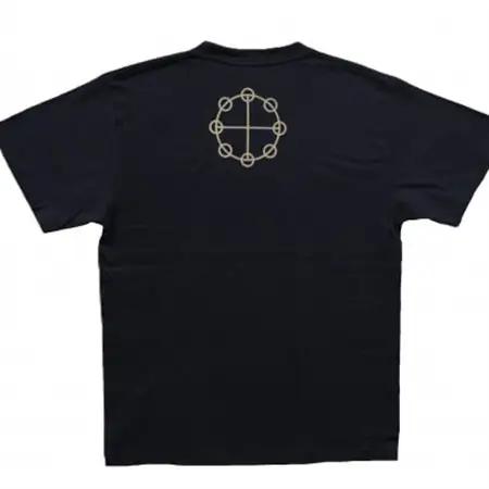Tシャツ カタカムナ 姫川薬石 ネイビー (半袖 150サイズ)【1619450】