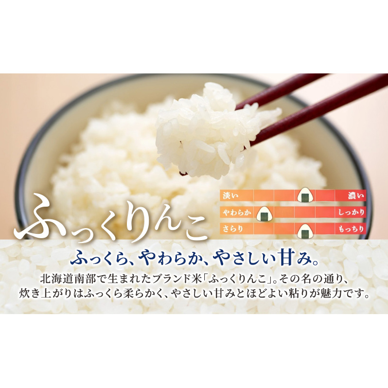 5ヵ月 定期便 無洗米 北海道 ふっくりんこ 600g (ホクレン米) 獲得 白米 お取り寄せ ごはん 道産米 ブランド米 600グラム お米 ご飯 米 北海道米 送料無料 北海道 芦別市_イメージ2