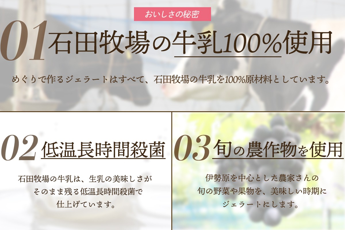 [お中元] 石田牧場のジェラート屋めぐり 人気の定番ジェラート12個セット｜お中元 のし 熨斗 石田牧場 ジェラート 伊勢原 贅沢素材 アイス アイスクリーム スイーツ ギフト 詰め合わせ 贈り物 プ