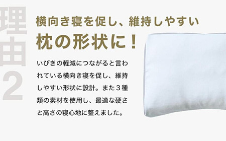 いびきに悩む人向け枕 THE PILLOW Preset 01 Ibiki