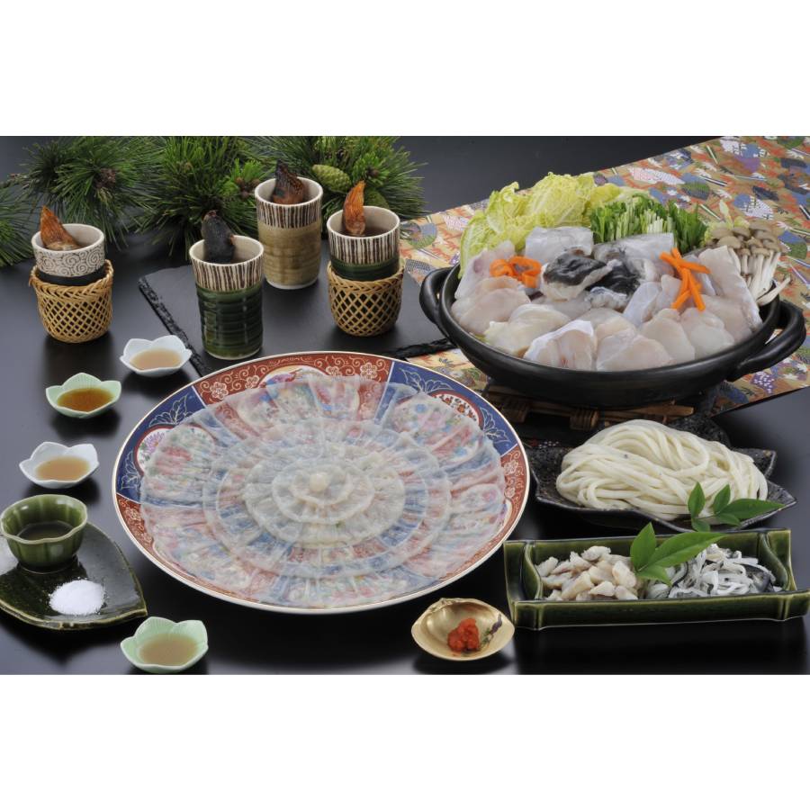 ＜ふく太郎本部＞天然古式引きコース(6人前)　22天然古式
