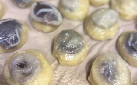 いきなり団子 約100g×30個入 / 和菓子 芋 あんこ スイーツ 郷土菓子 冷凍【粋也庵】[AYCE016]