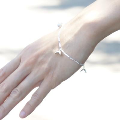 ふるさと納税 墨田区 「すみだモダン」銀工房wanling　しじみ　ブレスレット