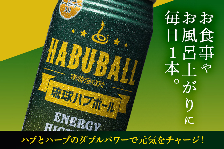 【沖縄生まれの新感覚ハイボール】琉球ハブボール350ml 12缶ギフトセット