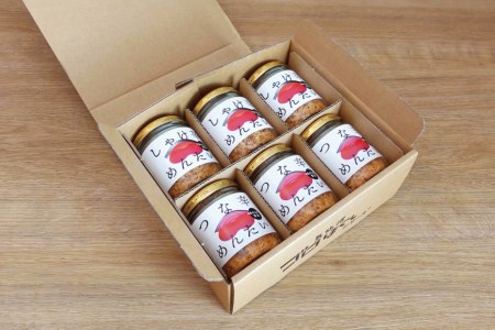 しゃけ辛めんたい & ツナ辛めんたい 各80g×3本 計6本 
