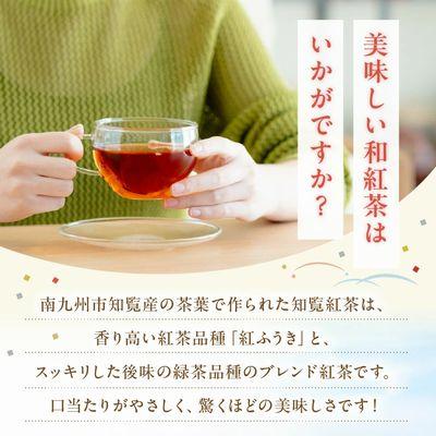 ふるさと納税 南九州市 美味しい和紅茶!知覧紅茶ティーバッグ6袋セット |  | 01