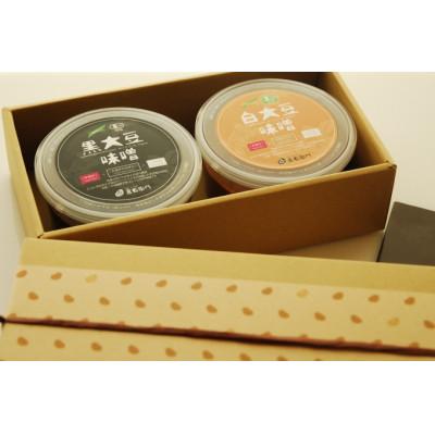 ふるさと納税 宇治田原町 京都・喜右衛門「有機味噌ギフト露草(つゆくさ)」　スタンダードを味わえる味噌500g×2種 |  | 01