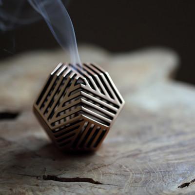 ふるさと納税 高岡市 CAGE P　お香たて(ブロンズ)