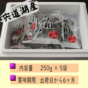 宍道湖産 冷凍 しじみ 約1.2kg（250g×5袋））| しじみ