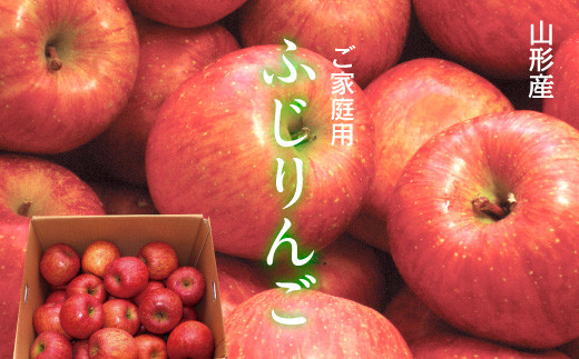 【令和6年産先行予約】 〈家庭用〉 ふじりんご 約10kg (28玉前後入り) 《令和6年12月上旬～発送》 『Yamagataうまいな中村屋』 りんご リンゴ ふじ 山形県 南陽市 [1741]