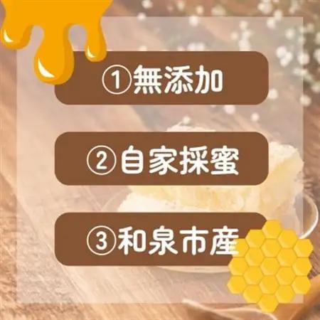 大阪府和泉市　国産天然はちみつ(600g×2)　日蜂協会員　無添加　自家採蜜　大植養蜂園【1680107】