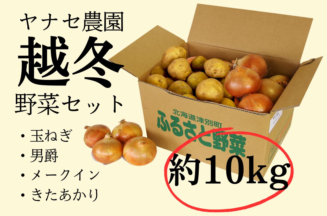 
越冬野菜セット　約10kg　ヤナセ農園/013-27087-b01A
