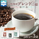 【ふるさと納税】 コーヒー ブレンド ドリップバッグ 5個入×3珈琲 自家焙煎 フルーティー ビター マイルド 中挽き ドリップコーヒー ギフト グルメ 開拓 天野珈琲 福ろう トドマツ 北海道 札幌市