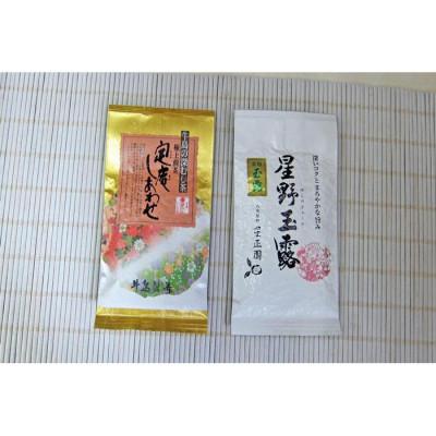 ふるさと納税 八女市 【八女茶飲みくらべ】緑茶を楽しむ特選 玉露100gと特選 煎茶100g(各1袋)