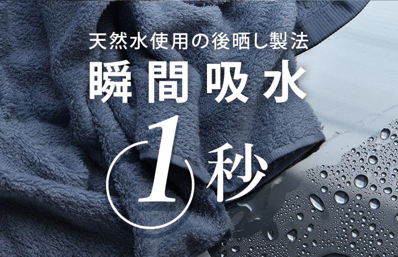 【スピード発送】 ヒオリエ ホテルタオル ビッグフェイスタオル 5枚 ブルー系【タオル 泉州タオル 吸水 普段使い 無地 シンプル 日用品 ふわふわ ふかふか 家族 泉州タオル】 099H1148