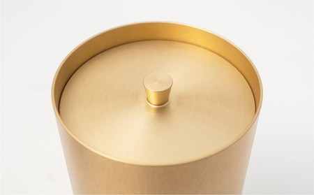 茶筒 キャニスター canister-S half 黒 密閉容器 アルマイト加工商品 日本製 キッチン用品 キッチングッズ 職人 技巧 開閉 和風 洋風 お茶 茶葉 お茶っぱ コーヒー 豆 粉 収納 