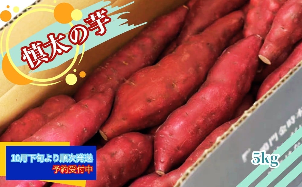 
鳴門市里浦産　慎太の芋 5kg

