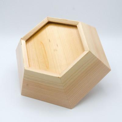 ふるさと納税 鮫川村 菓子器　鮫川村産ヒノキ |  | 02