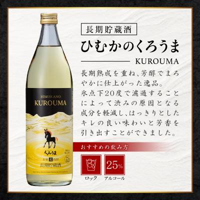 ふるさと納税 高千穂町 【トンネル長期貯蔵】麦焼酎・そば焼酎　900ml/2本セット |  | 01