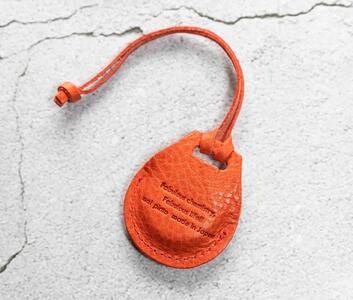 エアタグ ケース カバー（フルカバーモデル） レザー 本革 apple airtag 【レッド シュリンク】