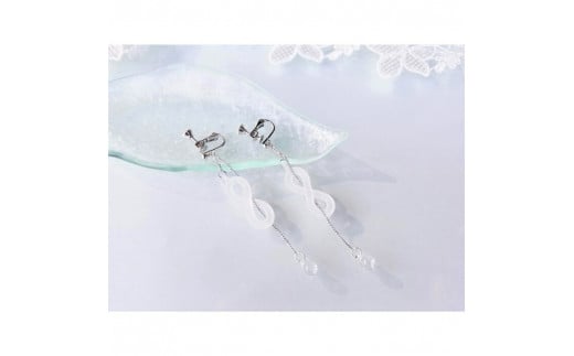 iriser（イリゼ）アンフィニ イヤリング | ガラス アクセサリー 手作り レディース シンプル かわいい オシャレ プレゼント ギフト 贈り物 母の日