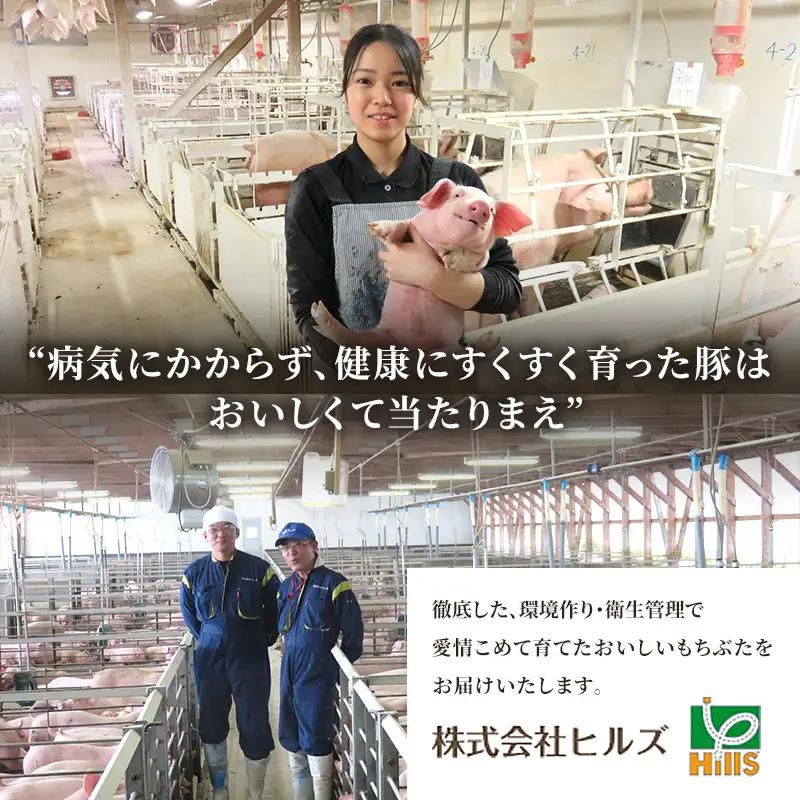 しゃぶしゃぶ用 肩ロース すき焼き 200g×6 豚肉【和豚 もちぶた】